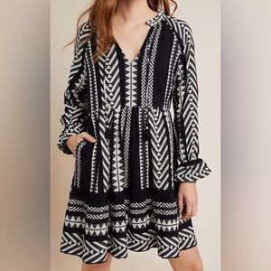 Anthropologie Maeve Dominique Tunic Dress